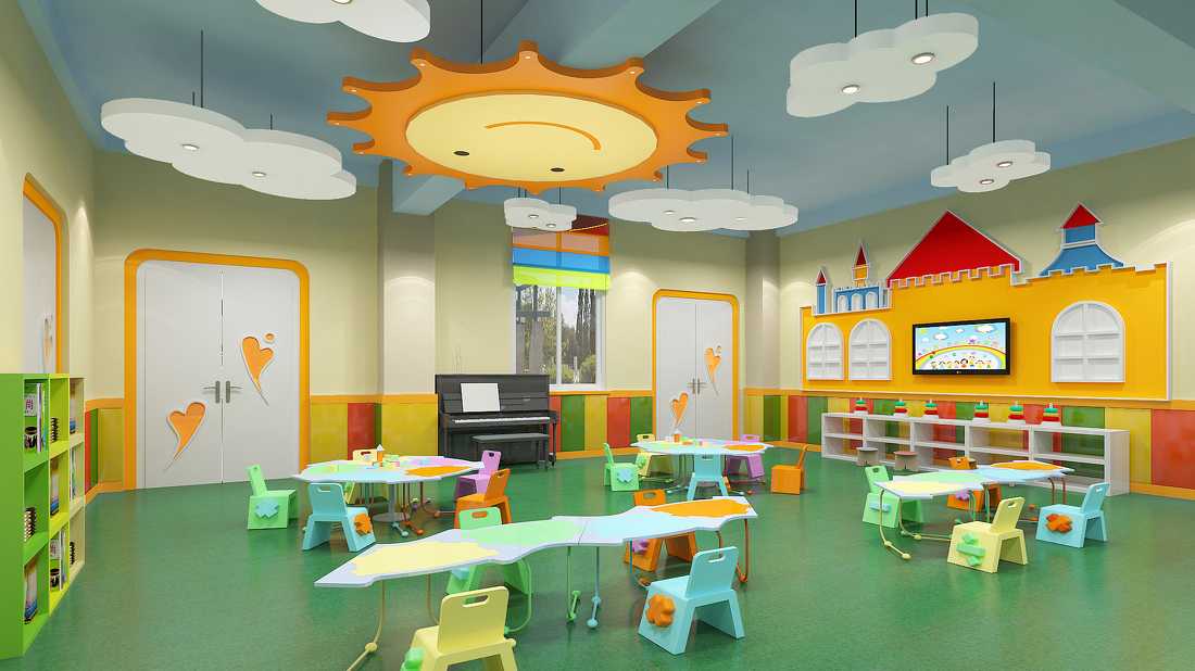 高端幼儿园室内设计装修大全